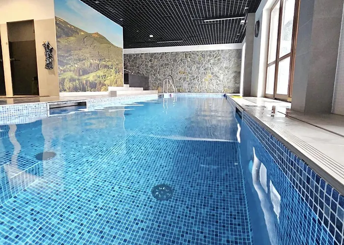 Apartment Pine Point With Shared Pools, Jacuzzi, Sauna & Gym Szklarska Poreba